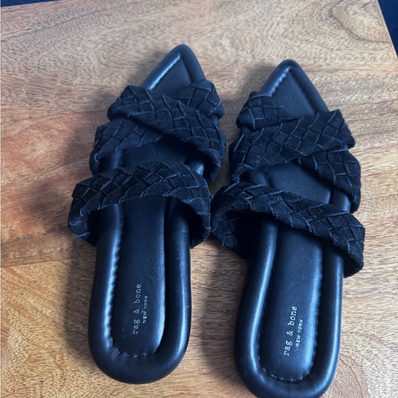 Rag & Bone Lewis Suede Sandal - Picture 1 of 3